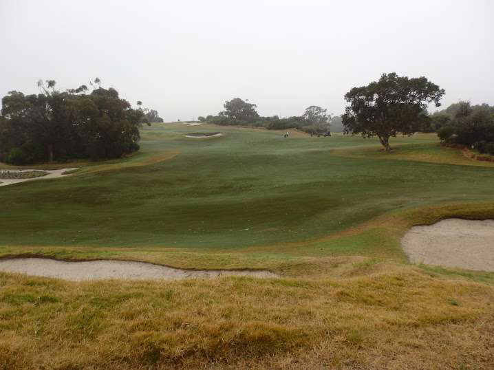 The verdant colour of Vertmax turf pigment and green grass paint applied to fairways at Bonnie Doon G.C in Sydney