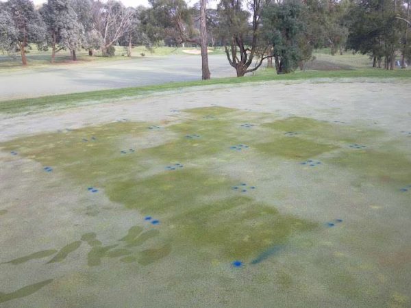 Using surfactants for dew control