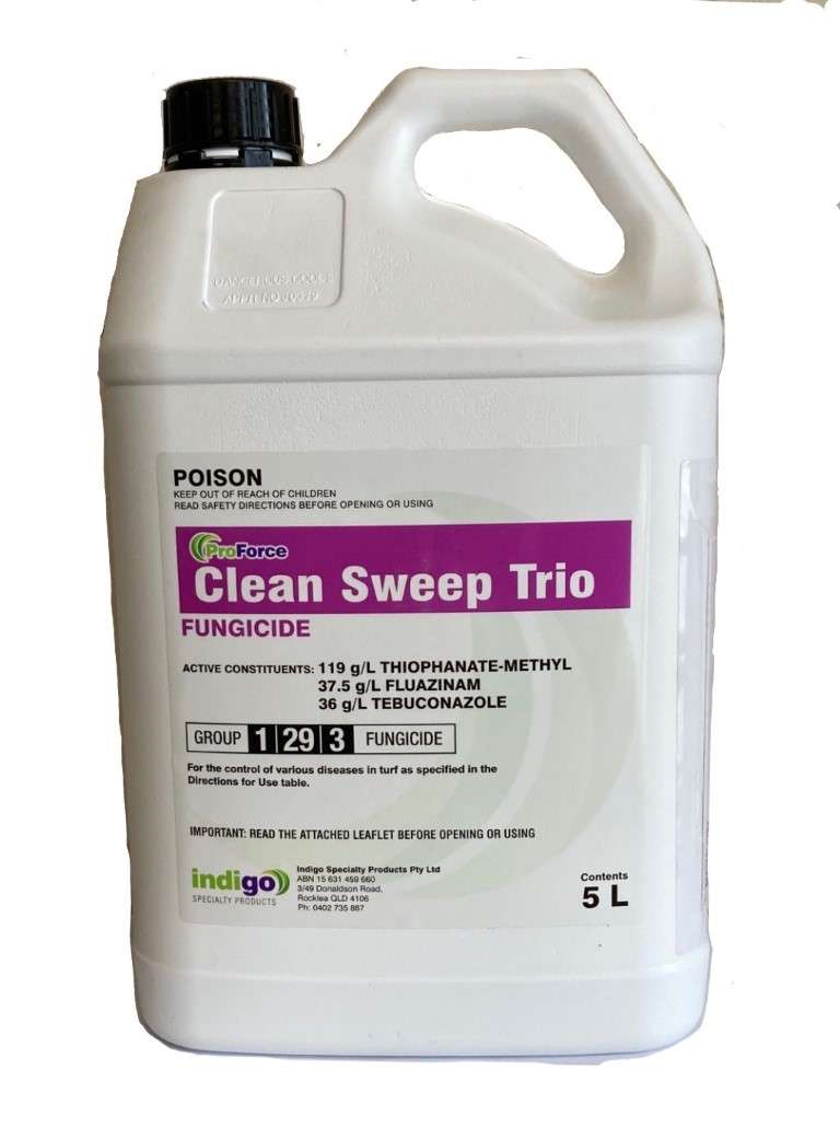 Clean Sweep Trio combination fungicide 5L