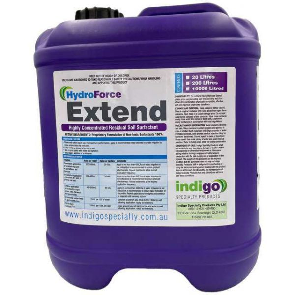 Hydroforce Extend long term soil wetting agent 20L