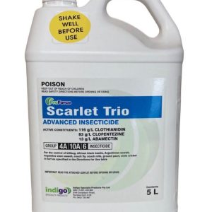 Scarlet Trio advanced insecticide for Billbug, argentine stem weevil, mole cricket, argentine scarab, african black beetle, mole cricket, couch fly and ground pearl