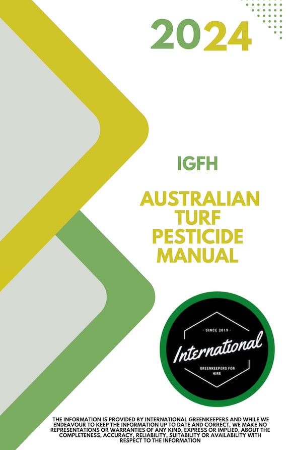 2024 Turf Pesticides Manual. 42 GILBA SOLUTIONS