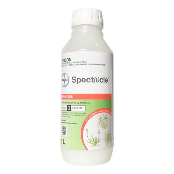 Envu Specticle herbicide is a pre-emergent for your lawn. Controls lambs tongue, ribwort or buckhorn plantain, Crowsfoot, Eleusine indica