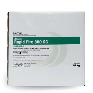 Rapid Fire 800g Glyphosate WDG for persicaria capitata