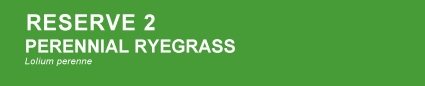 Reserve 2 perennial ryegrass logo