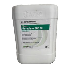 Geronimo 10L contains MSMA for Eleusine indica, summergrass, Parramatta Grass, kikuyu or paspalum