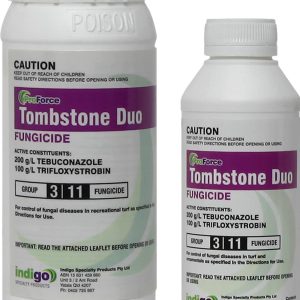 Tombstone Duo fungicide Anthracnose, Brown Patch, Winter Fusarium, Helminthosporium diseases, Leptosphaerulina, Curvularia, Dollar Spot, Spring Dead Spot, ERI