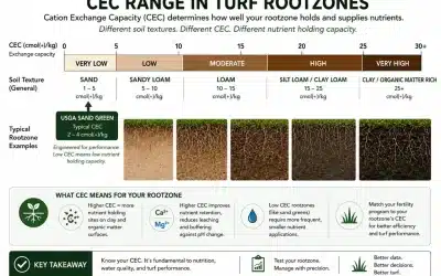 Cation Exchange Capacity in Turf Soils